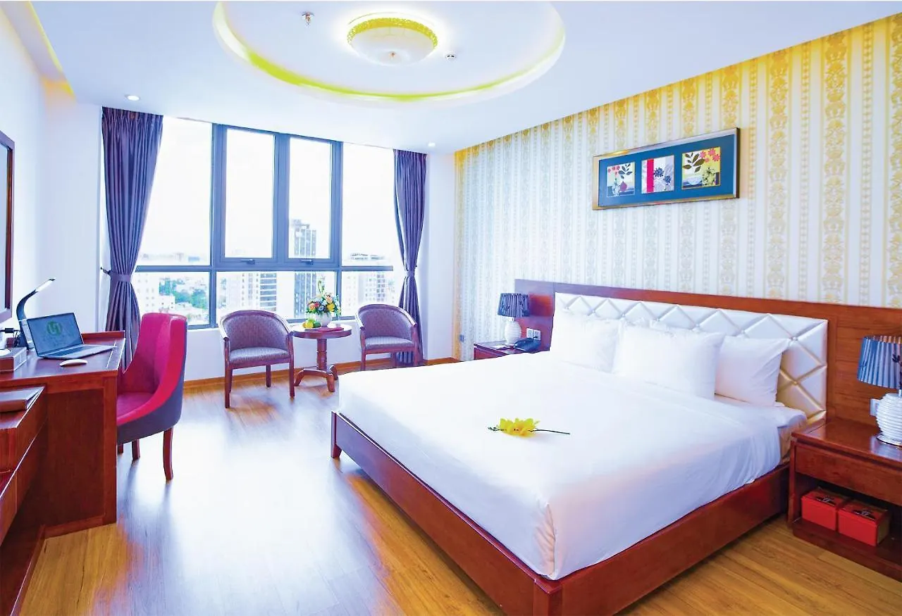 Le Hoang Beach Hotel Danang 4*, Дананг Вьетнам